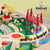KidKraft Train Table 120pc Mountain Train Set