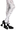 Adult Stitched White Pantyhose