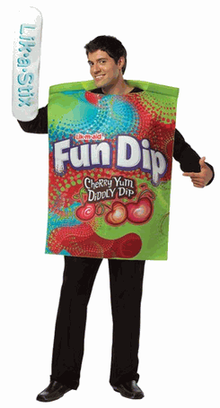 Adult Fun Dip Wrappers Costume
